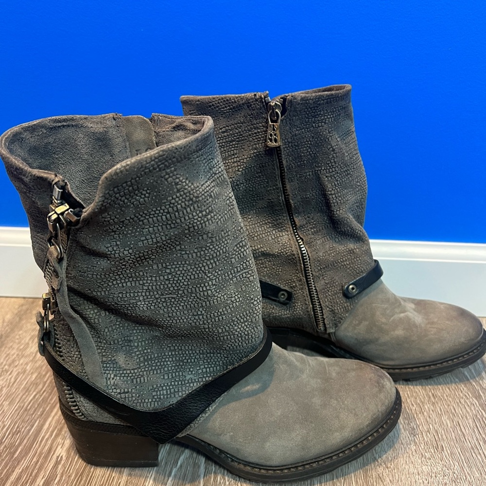 A.S.98 Gray Boots size EU38 US8
